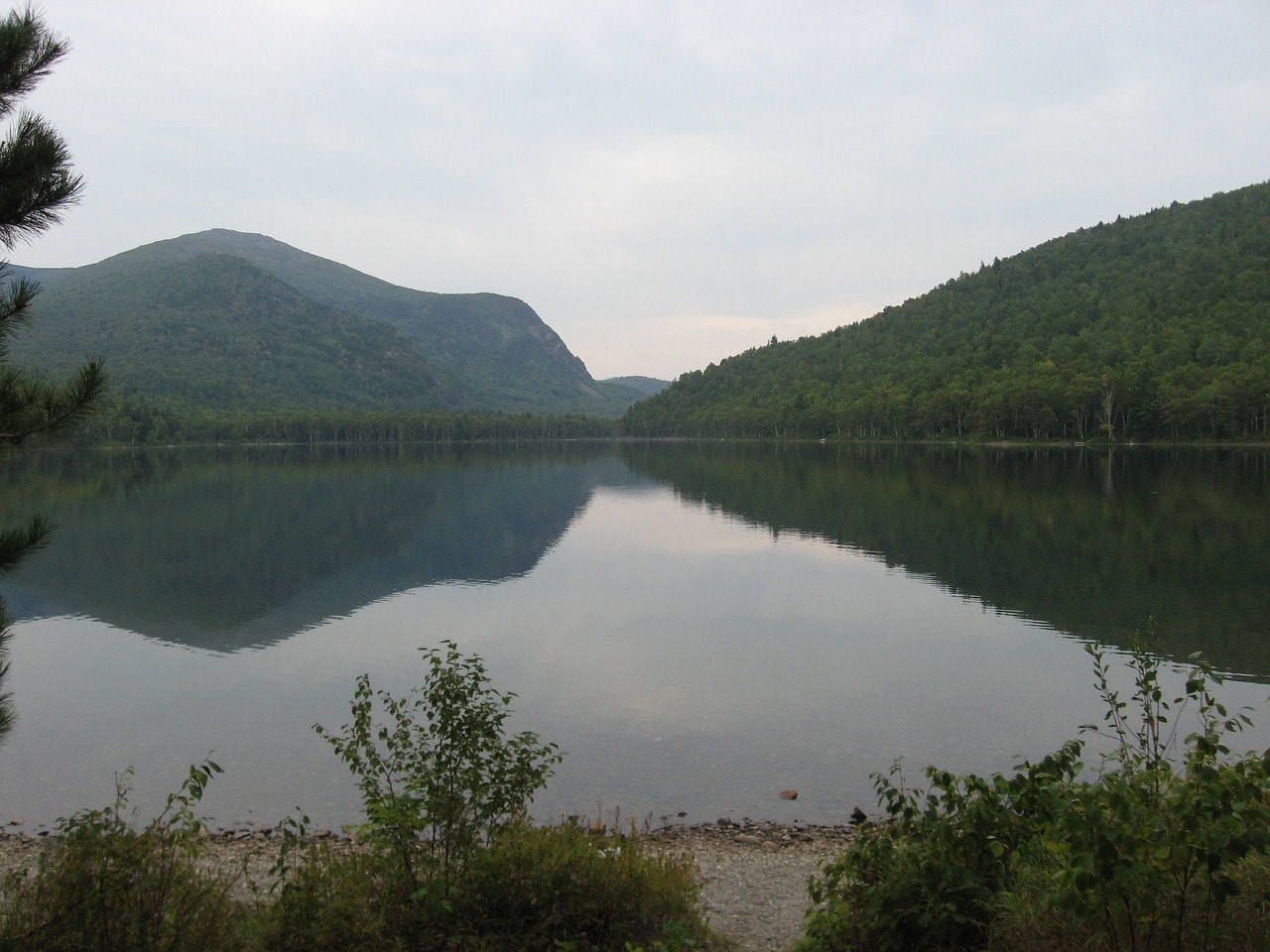 A lake in Baxter State Park, Maine