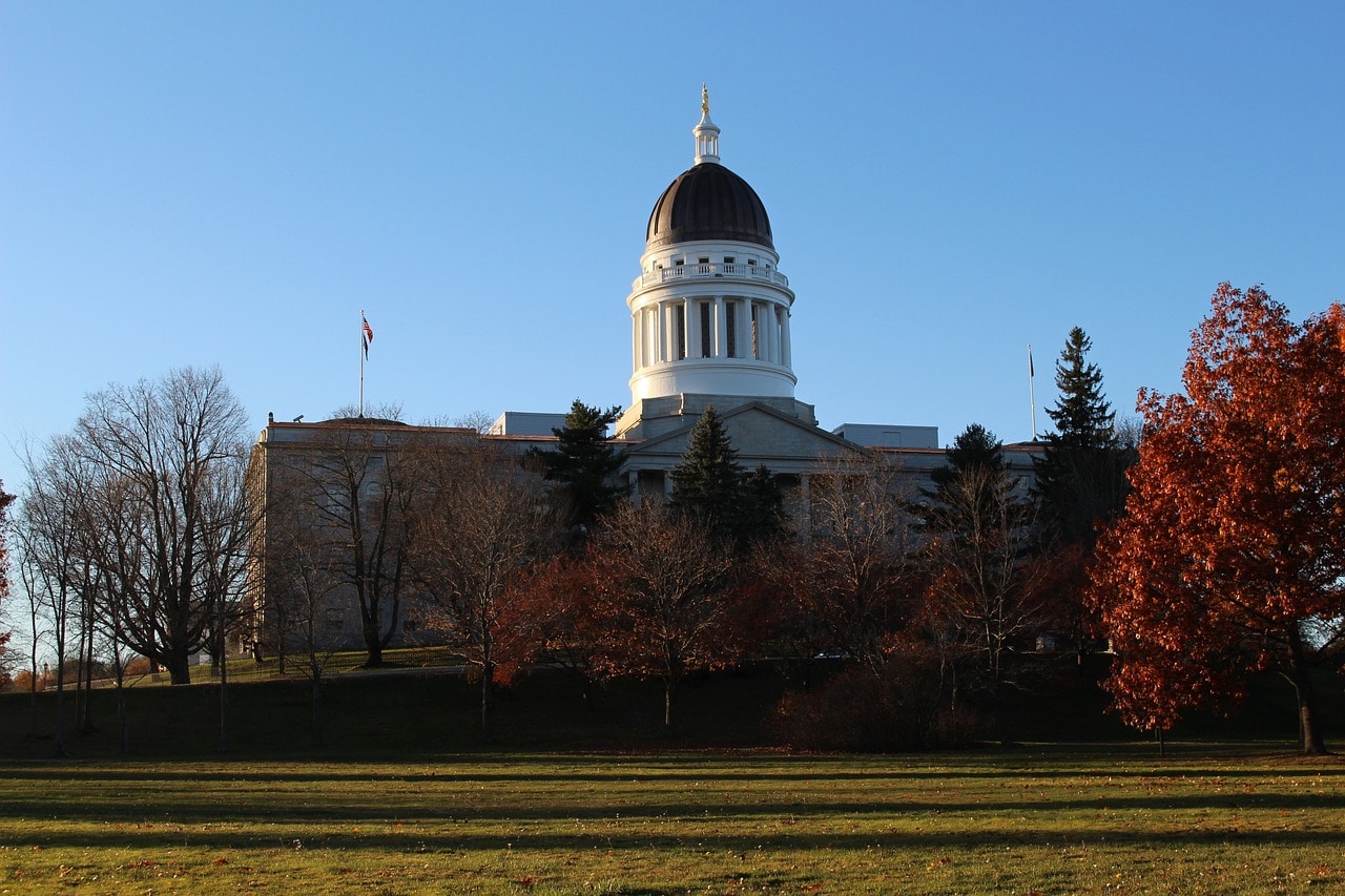 Maine State Capitol in Augusta