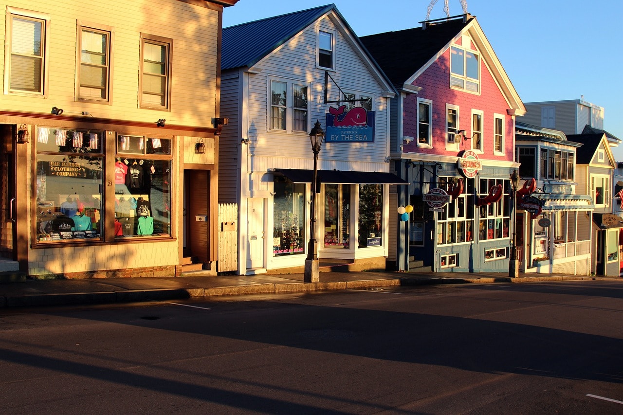 The cottages of Bar Harbor, Maine