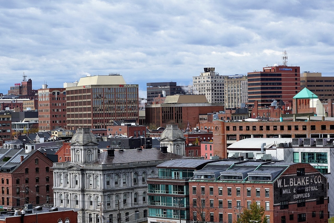 Downtown Portland, Maine