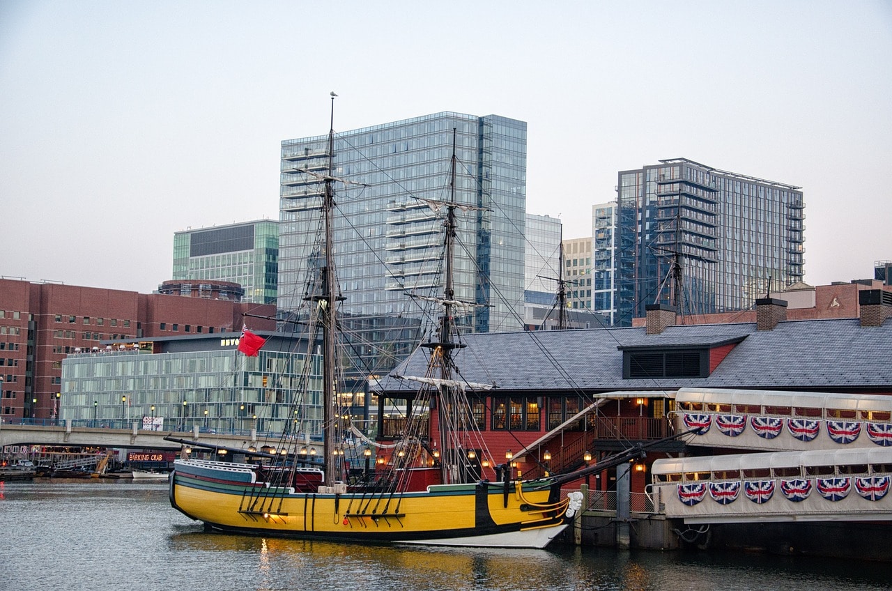 Boston Tea Party Ships Museum in Boston Harbor