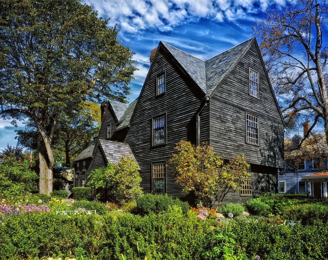 The House of the Seven Gables in Salem, Massachusetts