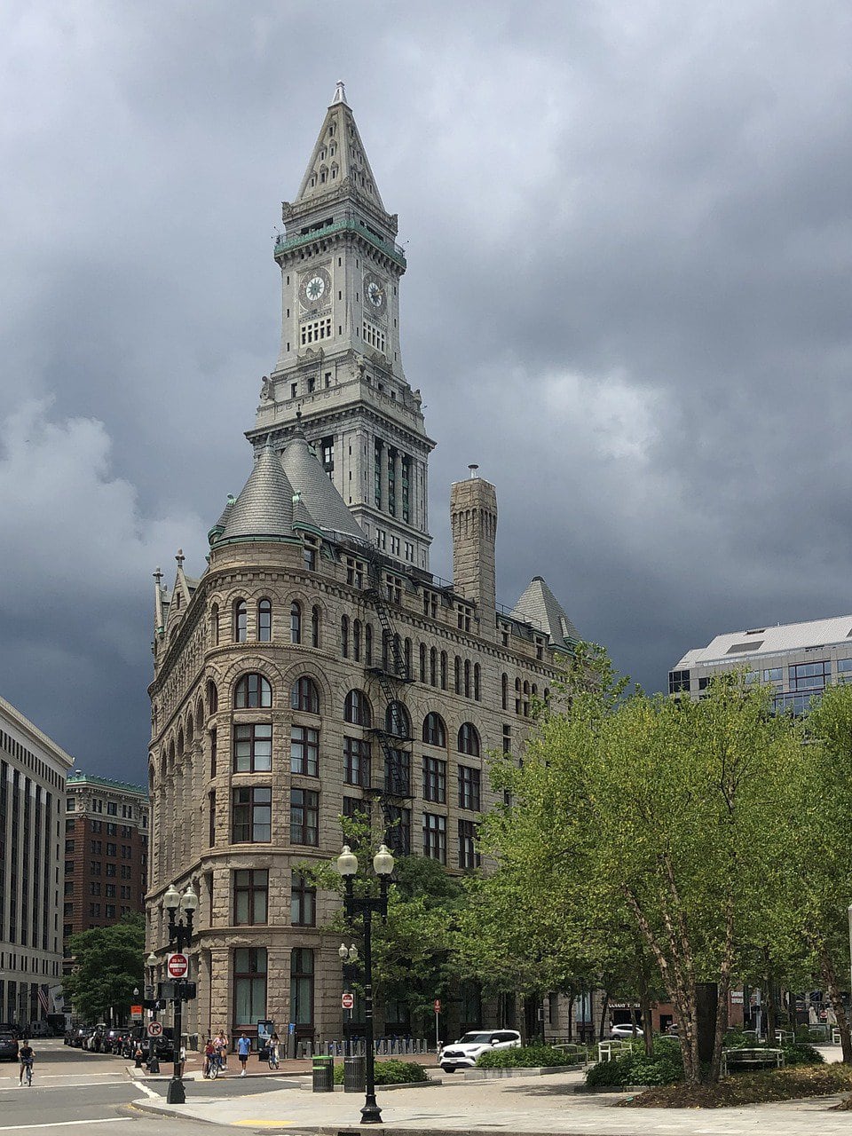 The Grain Exchange Building in Downtown Boston
