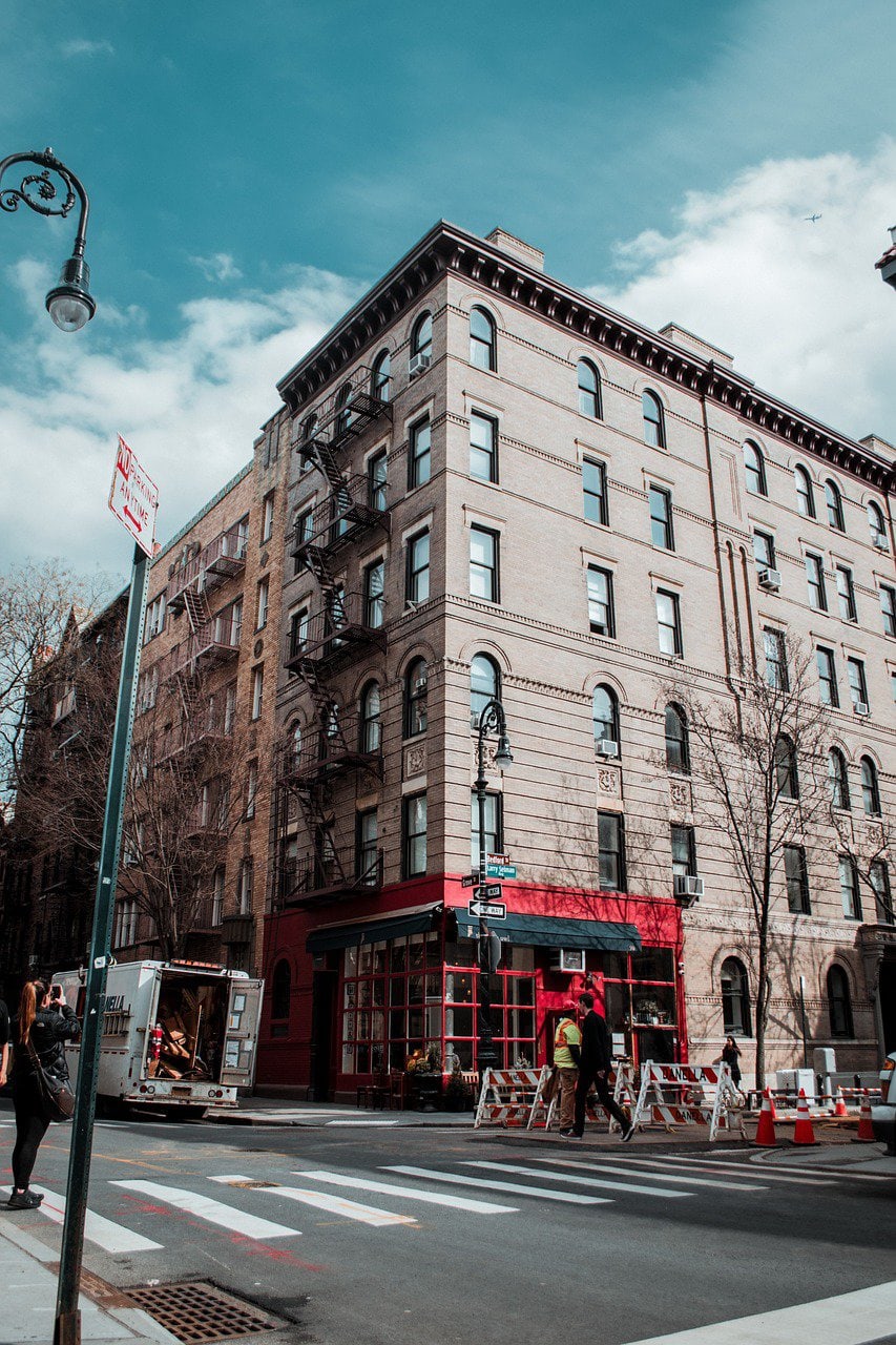 Friends Building in Greenwich Village