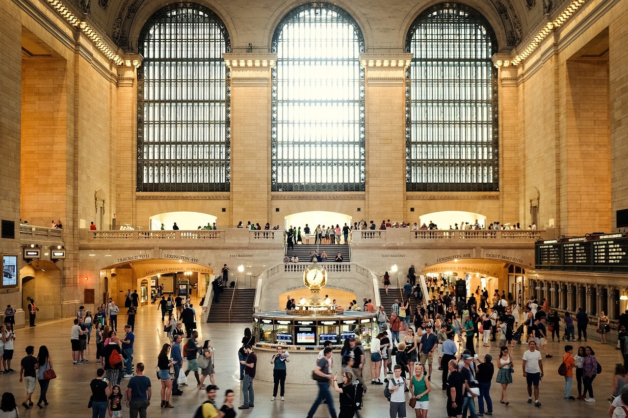 The Grand Hall of Grand Central Terminal in New York