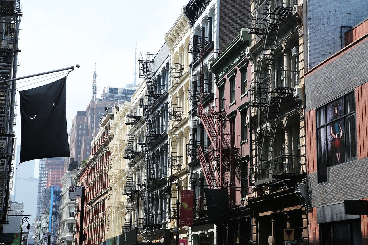 The cast iron architecture in SoHo