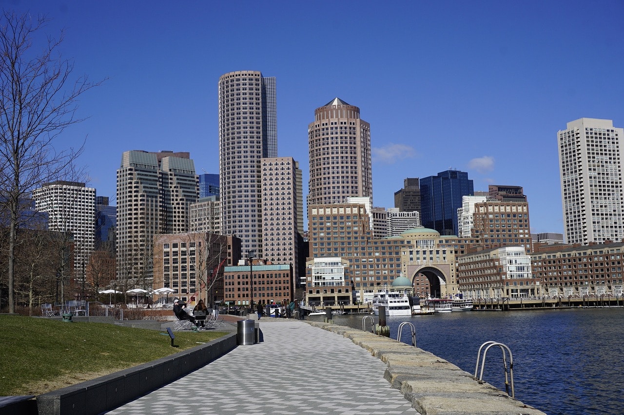 The Waterfront and Downtown Boston