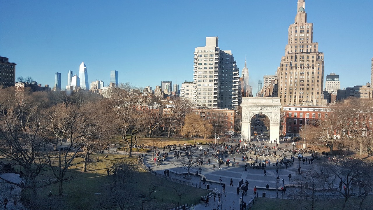 Washington Square is the heart of the park