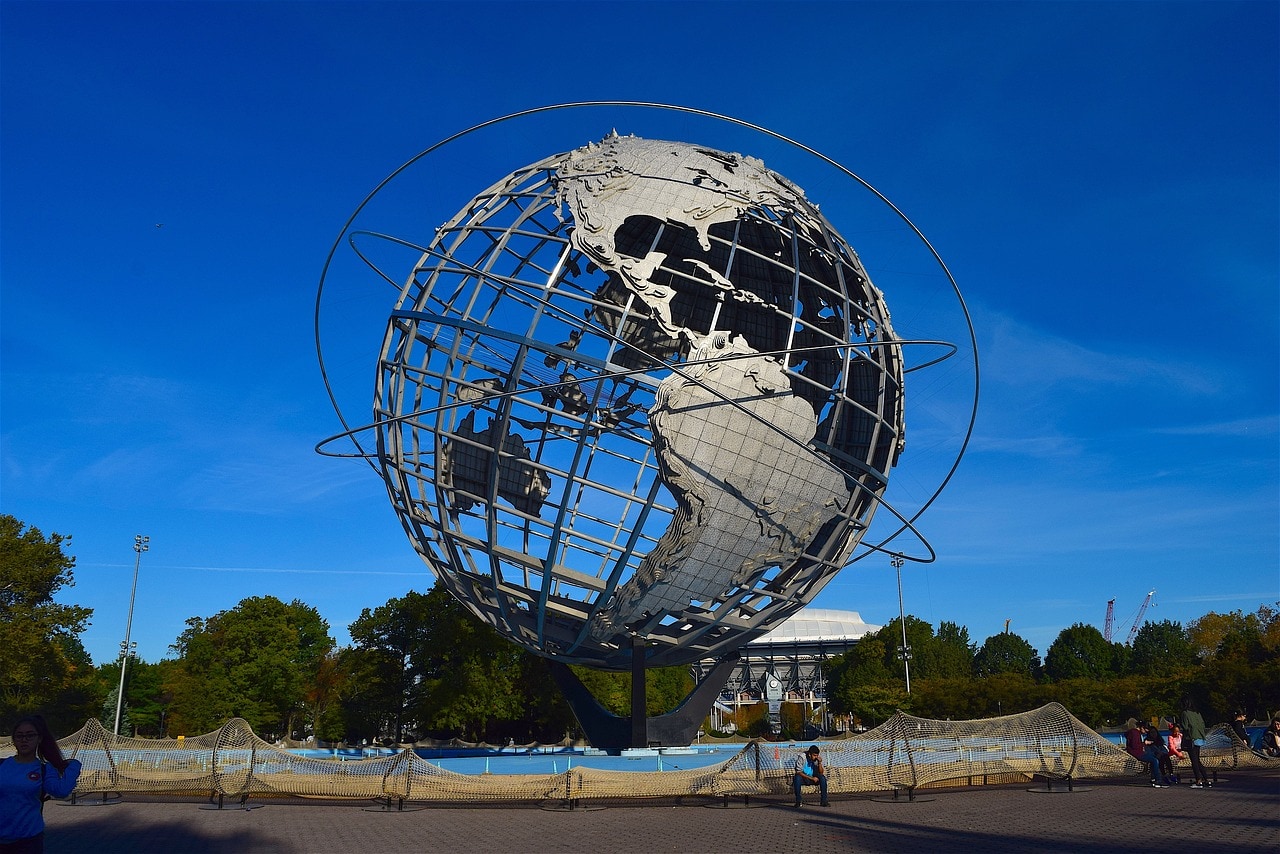 The Unisphere in Flushing Meadows