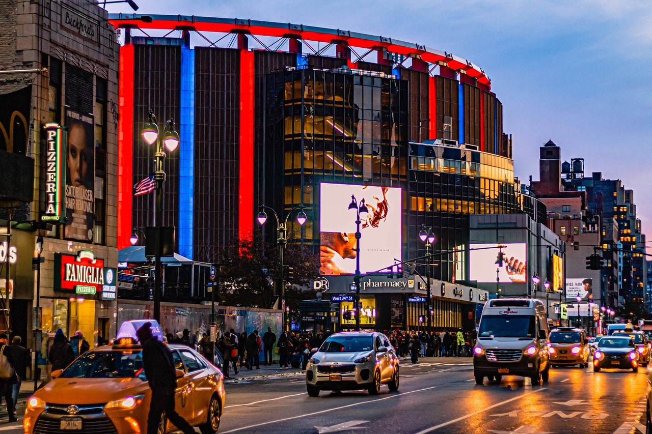Madison Square Garden in New York