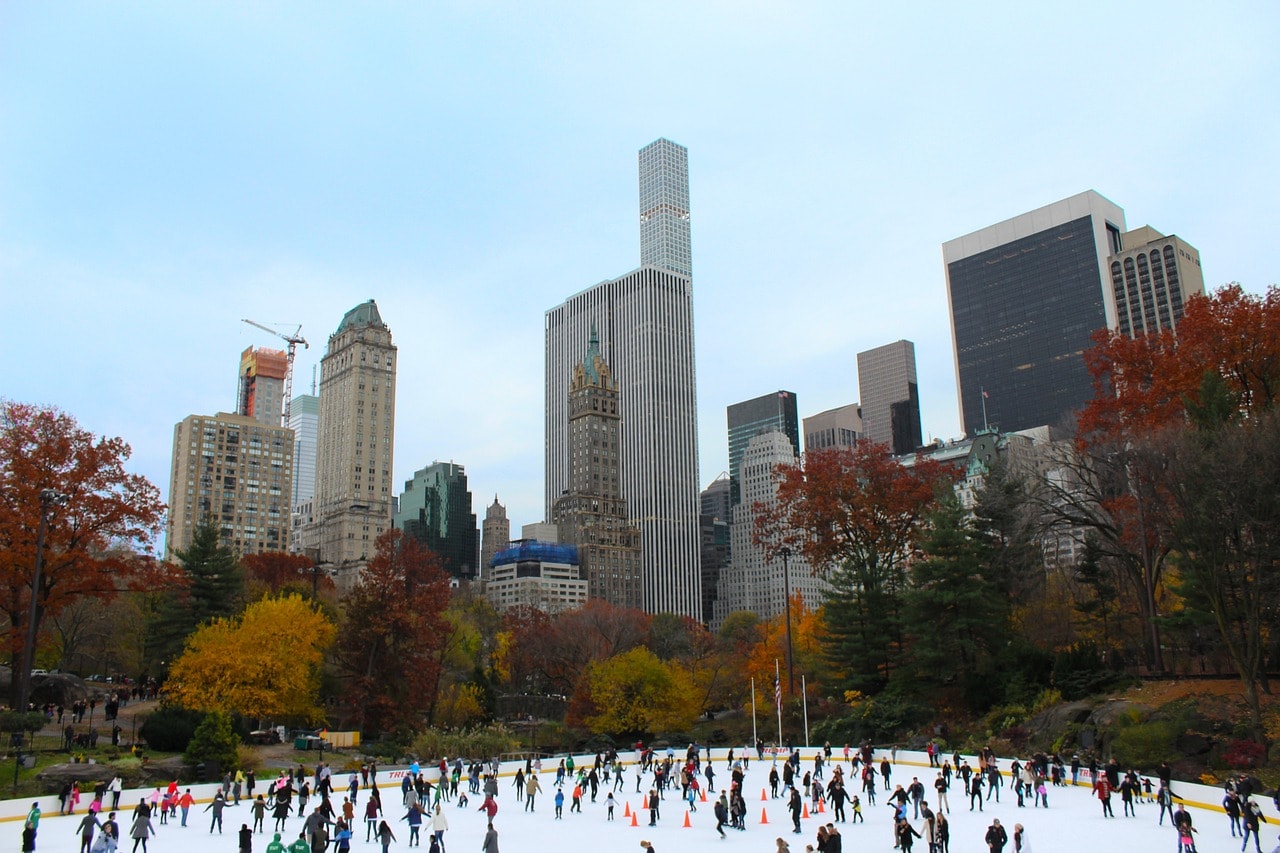 Wollman Rink skating rink in Central Park