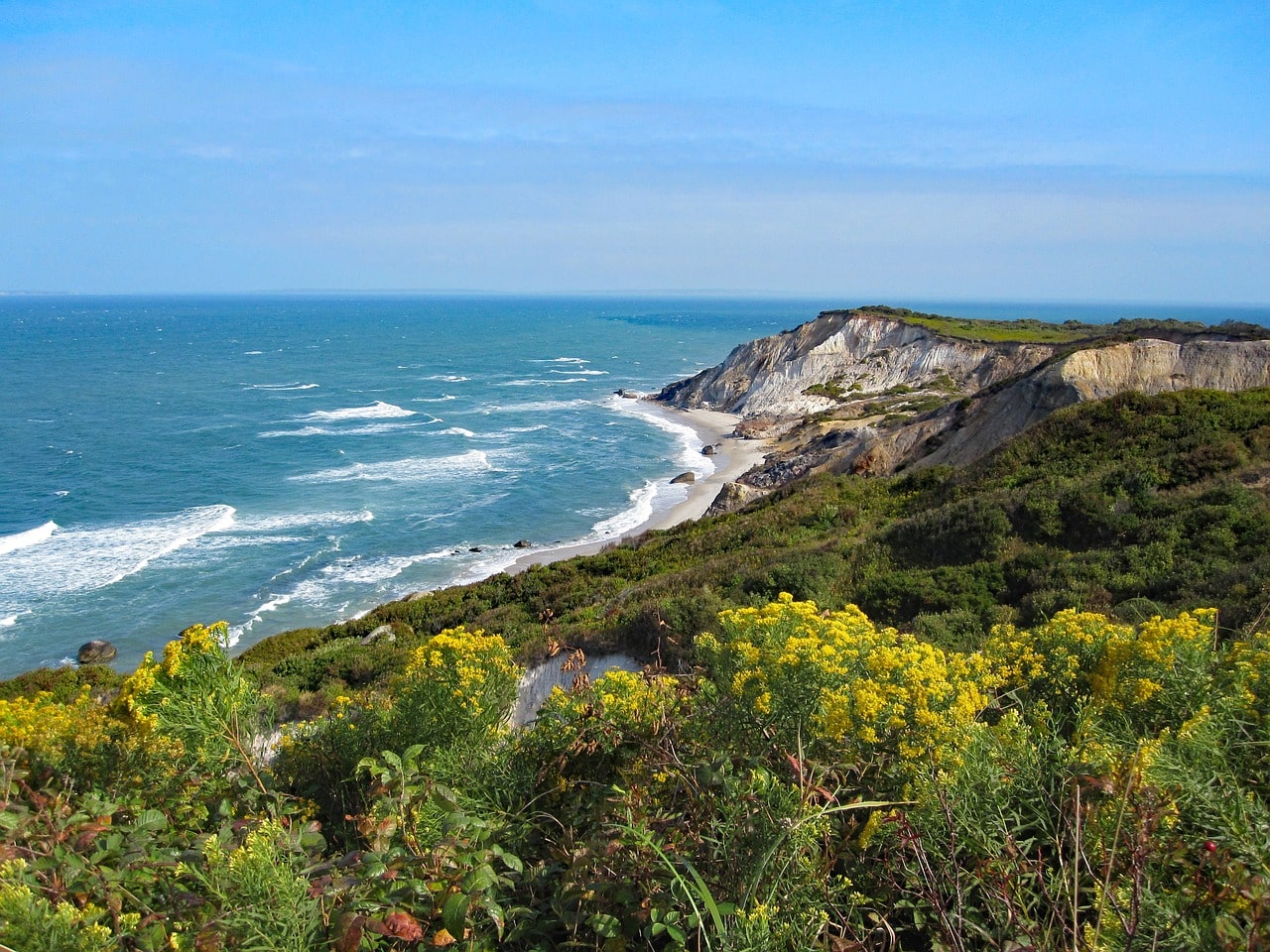 Aquinnah Beach in western Martha's Vineyard