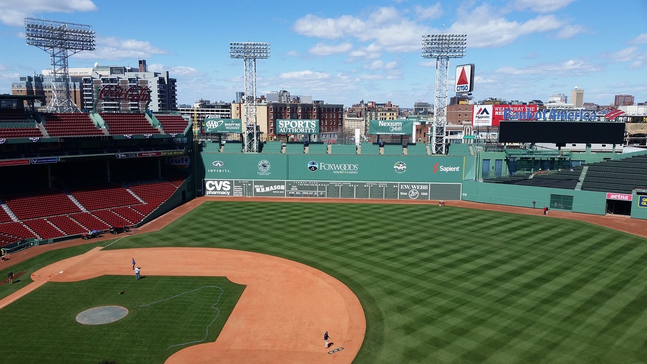 Home field of the Boston Red Sox at Fenway Park