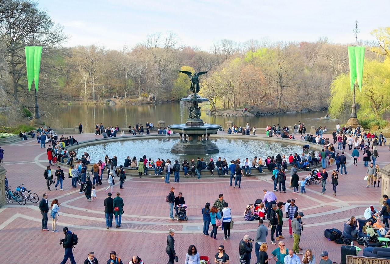 Bethesda Fountain in Central Park