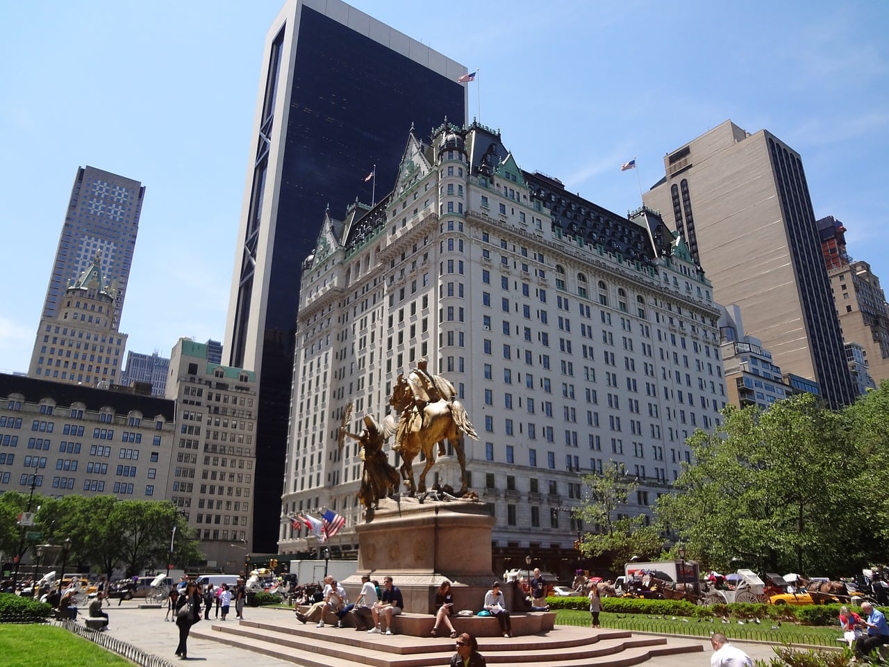The Plaza Hotel in Manhattan