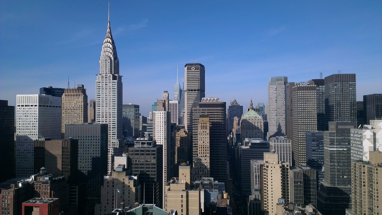 The Midtown East Skyline in Manhattan