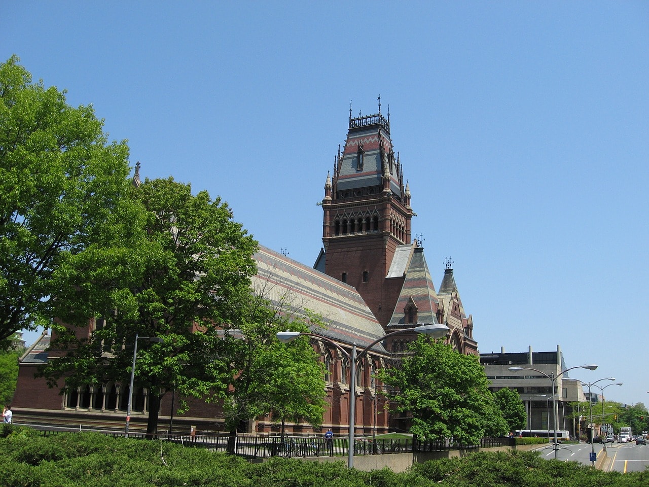 Harvard University Campus in Cambridge