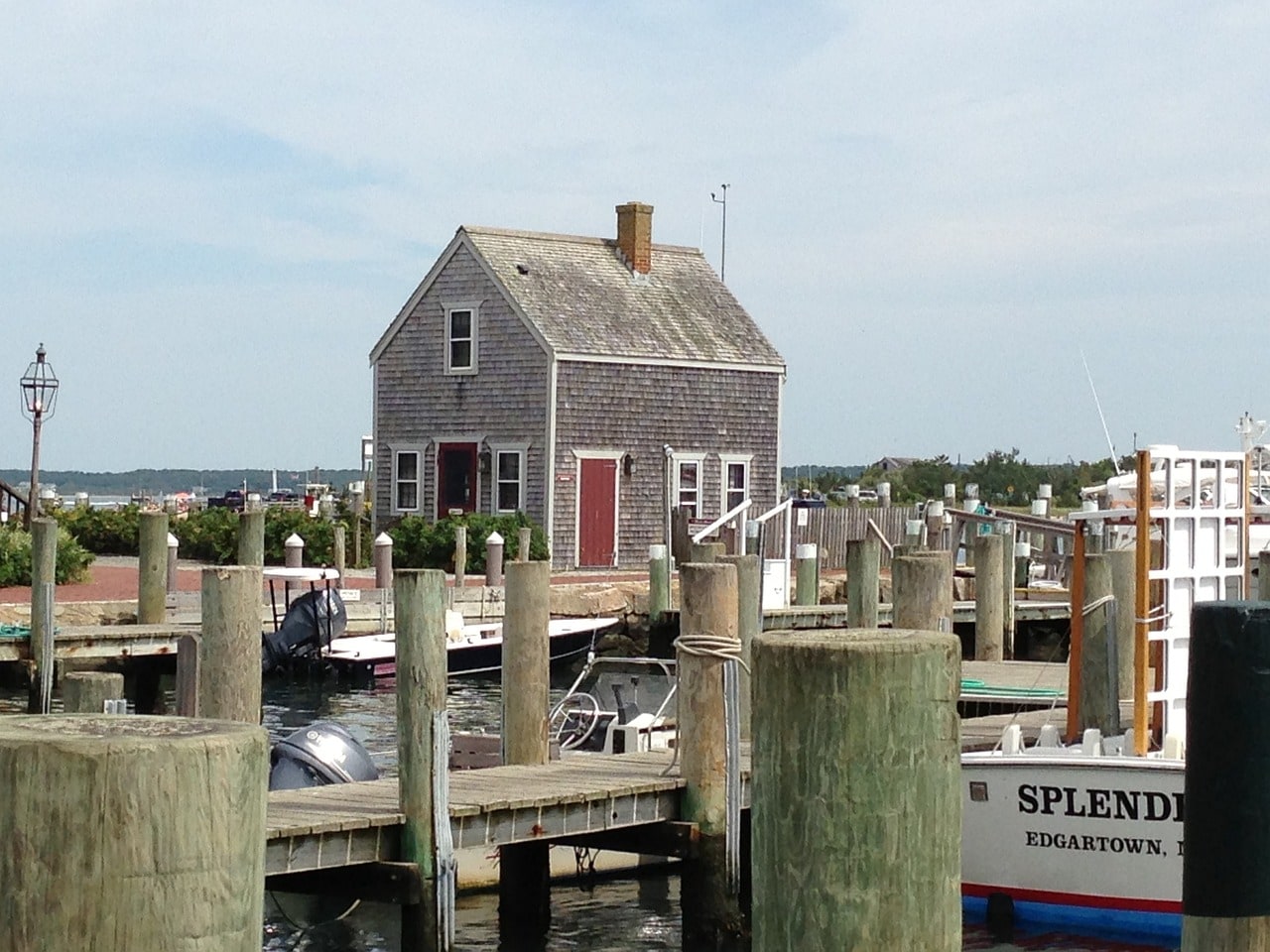 Vineyard Haven docks in Martha's Vineyard