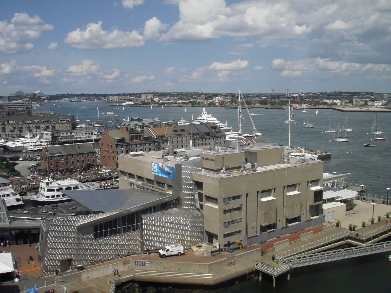 Boston Harbor piers