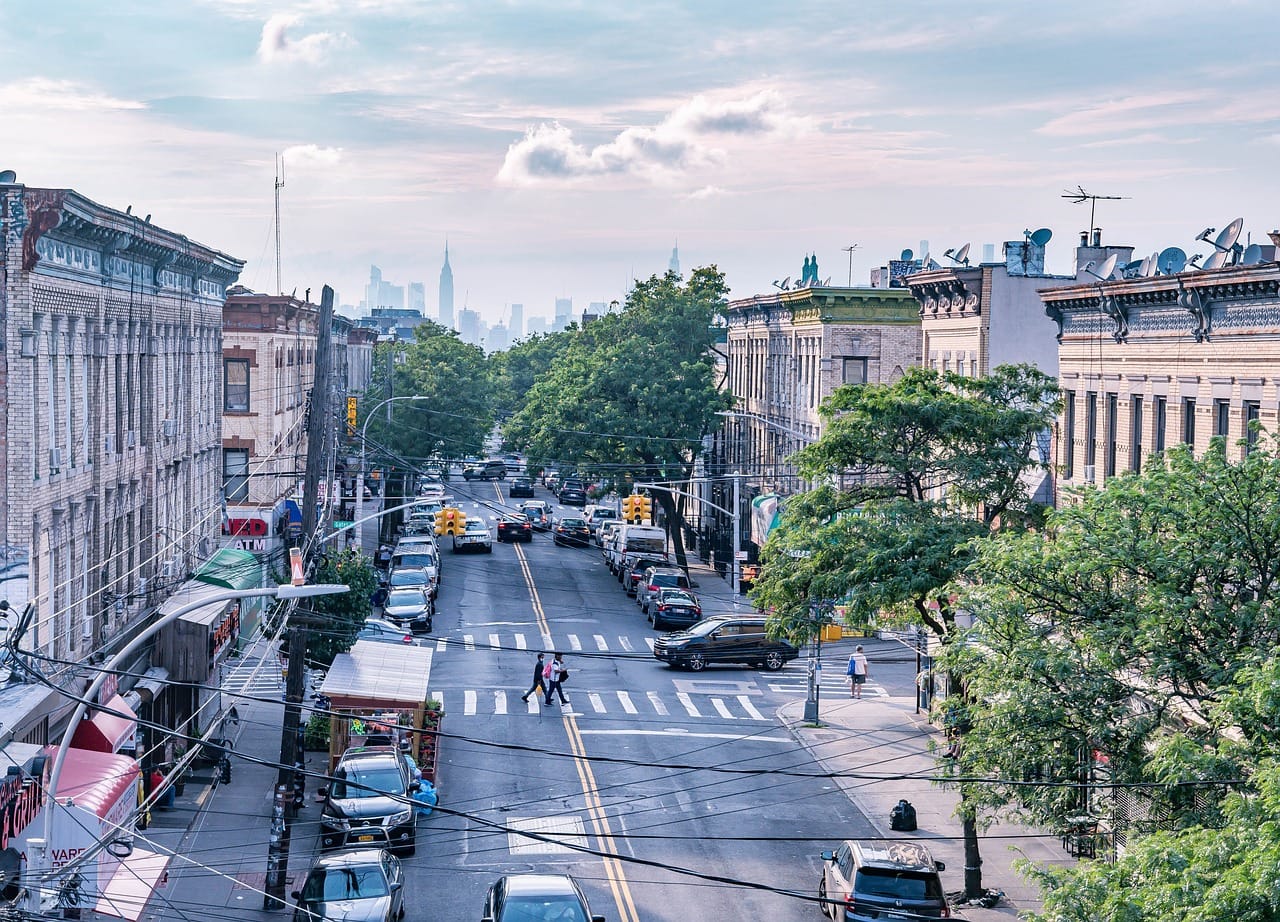 Main Avenue in Queens