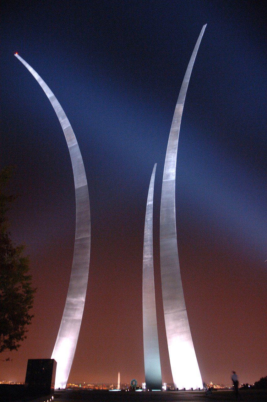 Air Force Memorial in Arlington