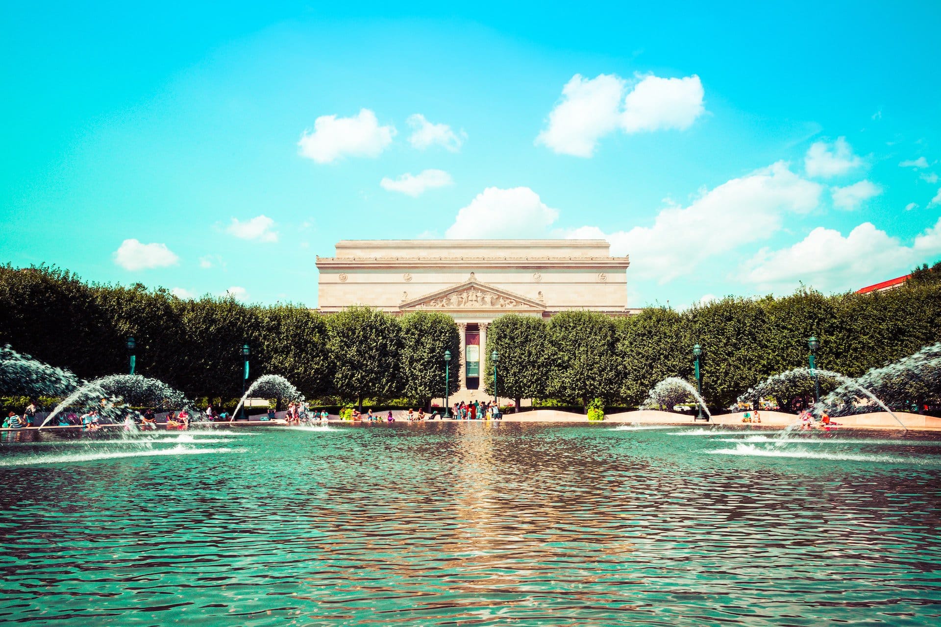 The National Archives in Washington, D.C.