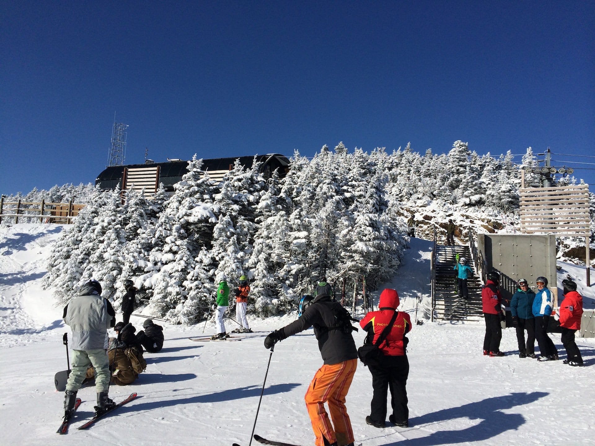 The ski resort at Killington, Vermont