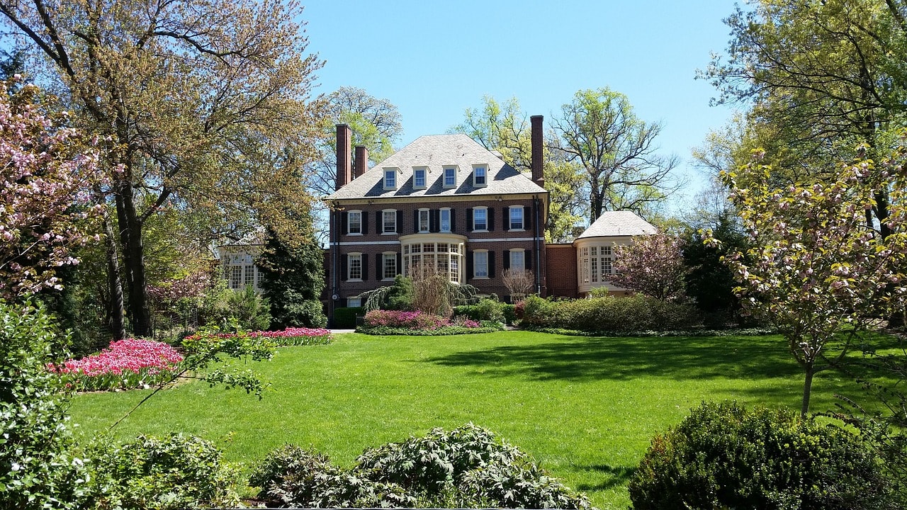 A mansion in Guilford, Connecticut