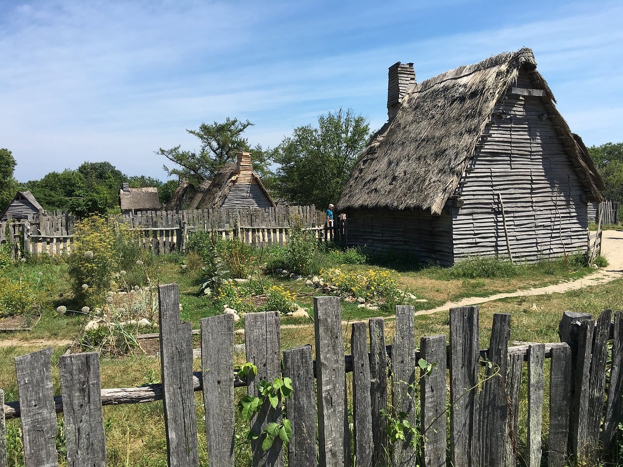 Plimoth Patuxet Museum houses
