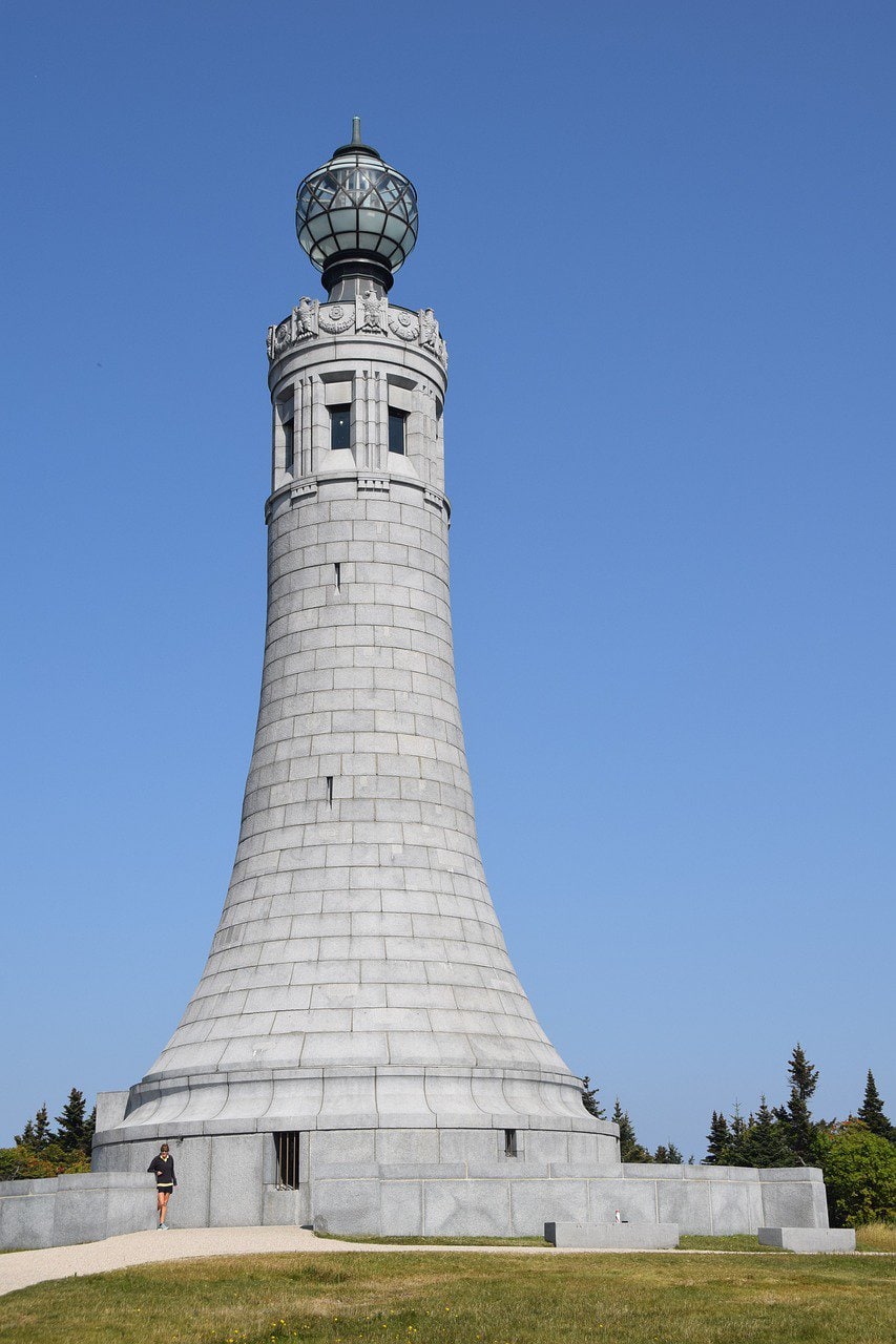 Veterans Memorial at the summit of Mount Greylock in Massachusetts