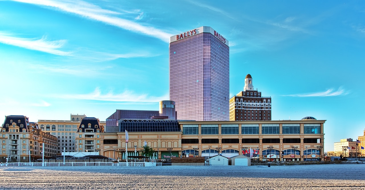 Bally's over the Boardwalk in Atlantic City
