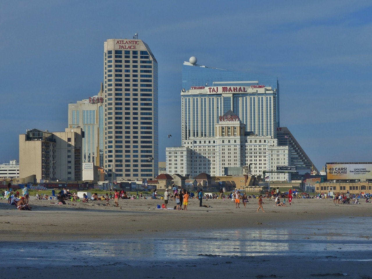Trump Taj Mahal in Atlantic City, now Hard Rock Cafe's Resort Casino