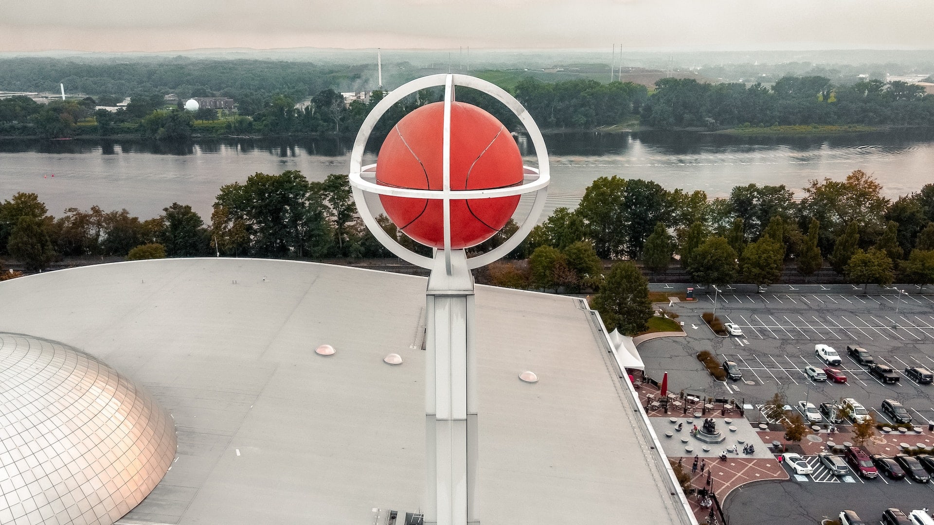 Naismith Memorial Basketball Hall of Fame in Springfield, Massachusetts