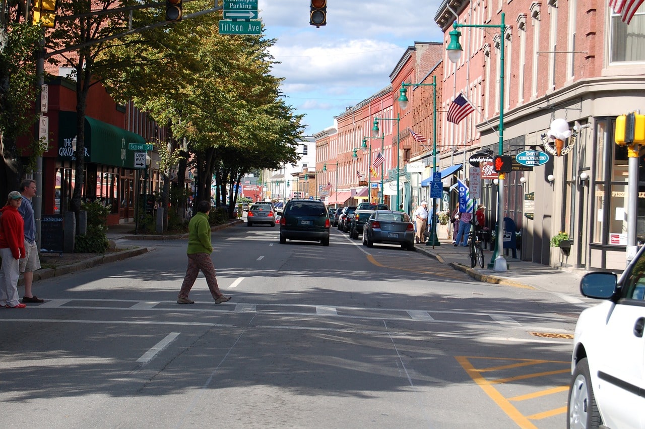 Main Street in Rockland Maine