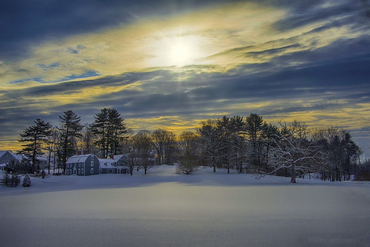 Snow in Western Massachusetts