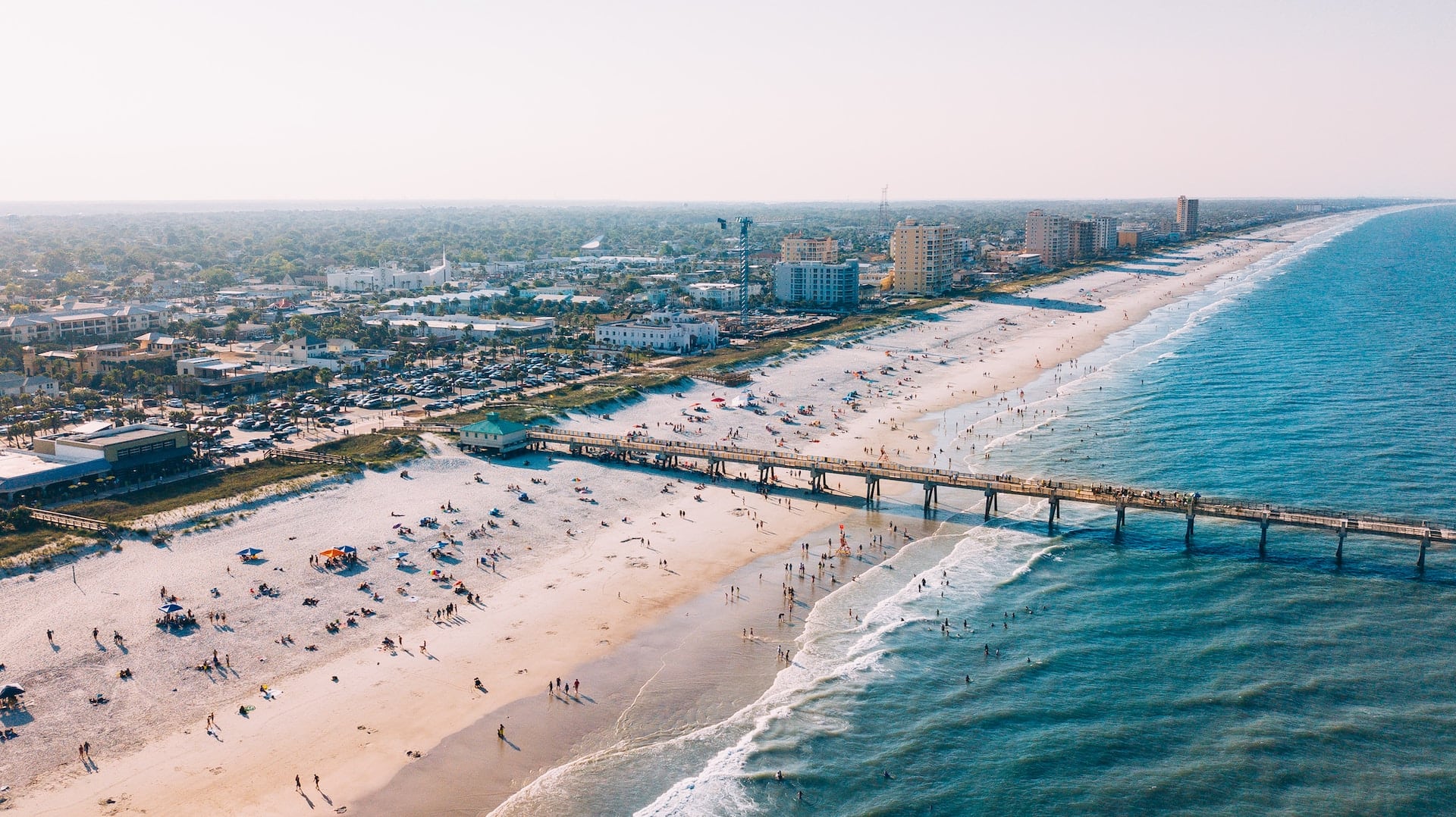 The pier at Jacksonville Beach