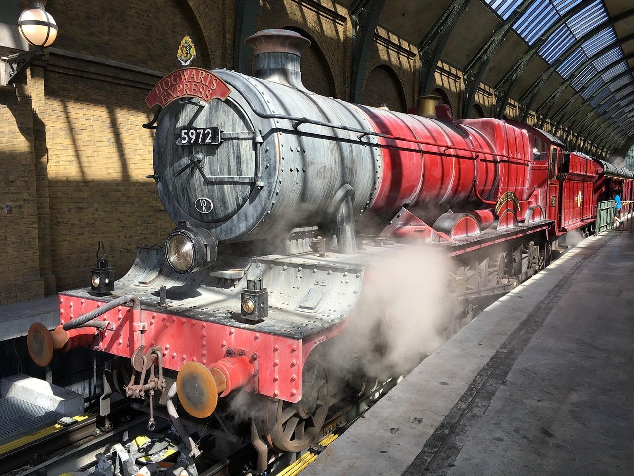Hogwarts Express connecting the two Universal parks in Orlando