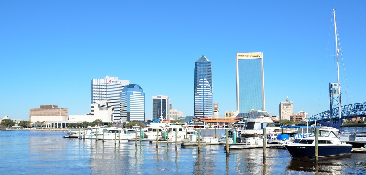 Downtown Jacksonville and the St. John River