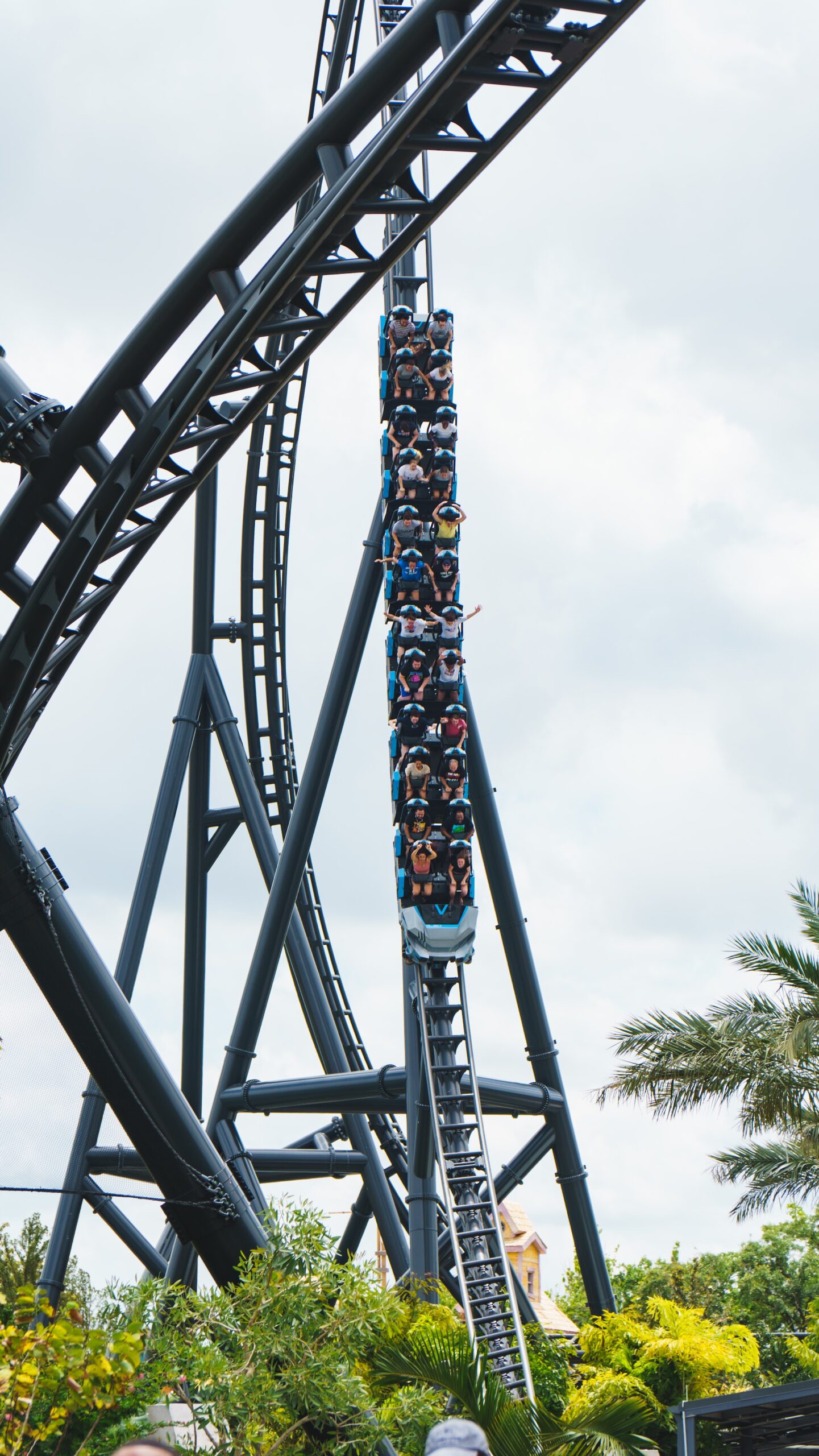 Roller coaster at Universal Studios Florida