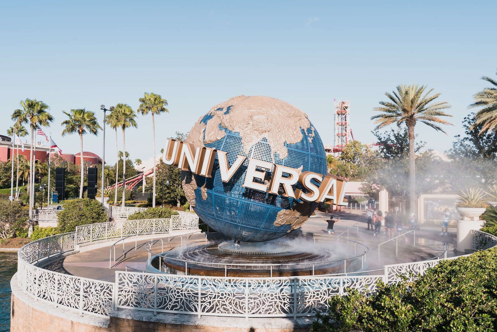 Entrance to Universal Studios in Orlando, Florida