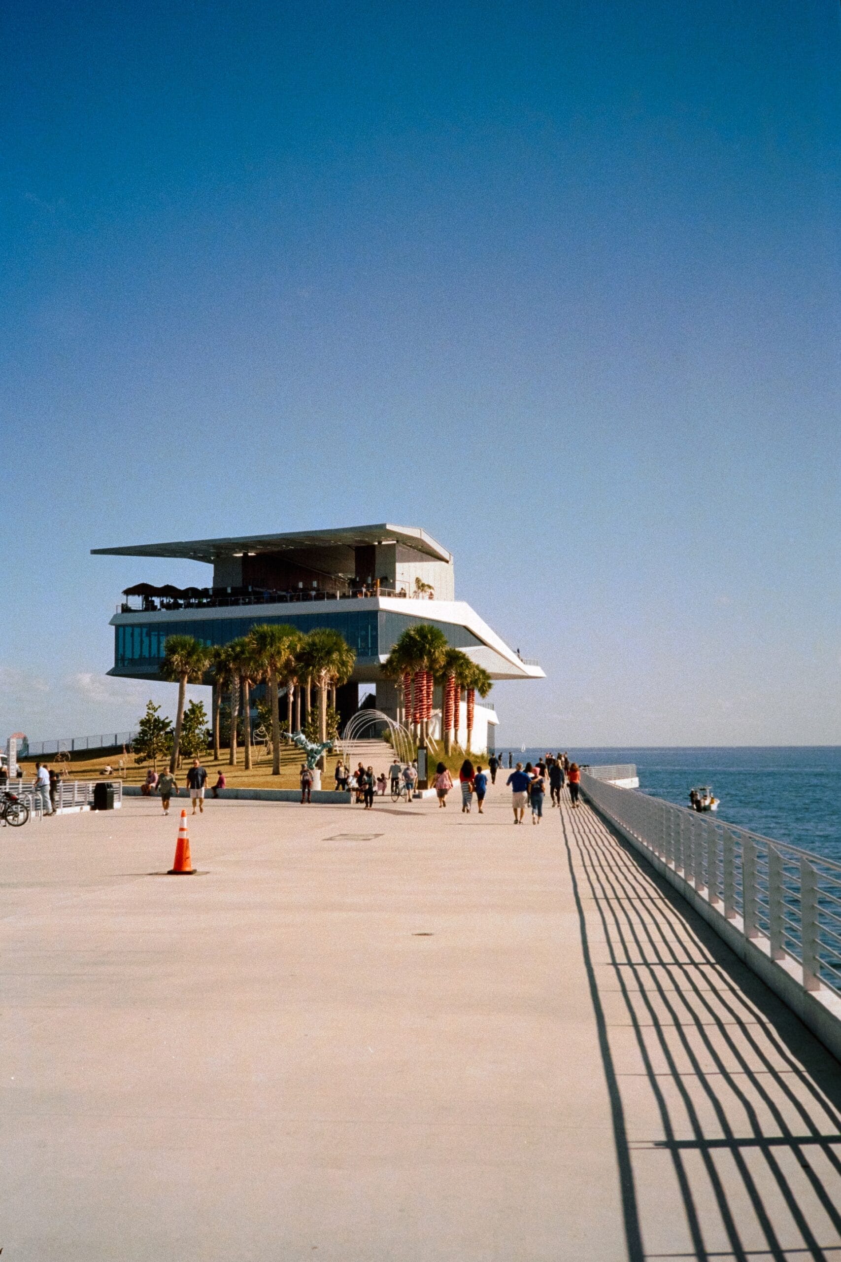 Tampa Bay Watch Discovery Center Museum at the end of St. Pete Pier