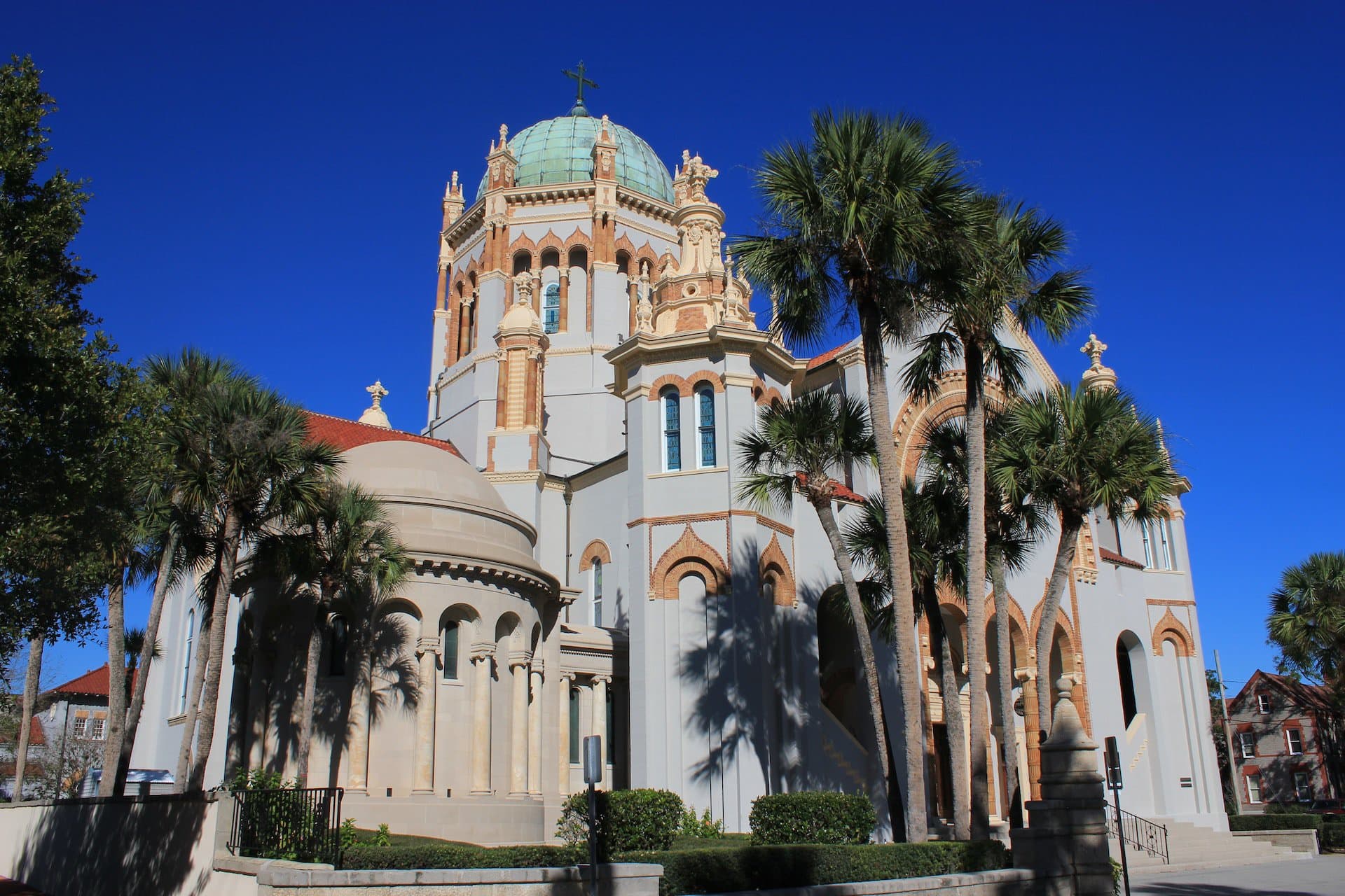 Memorial Presbyterian Church near Flagler College in St. Augustine