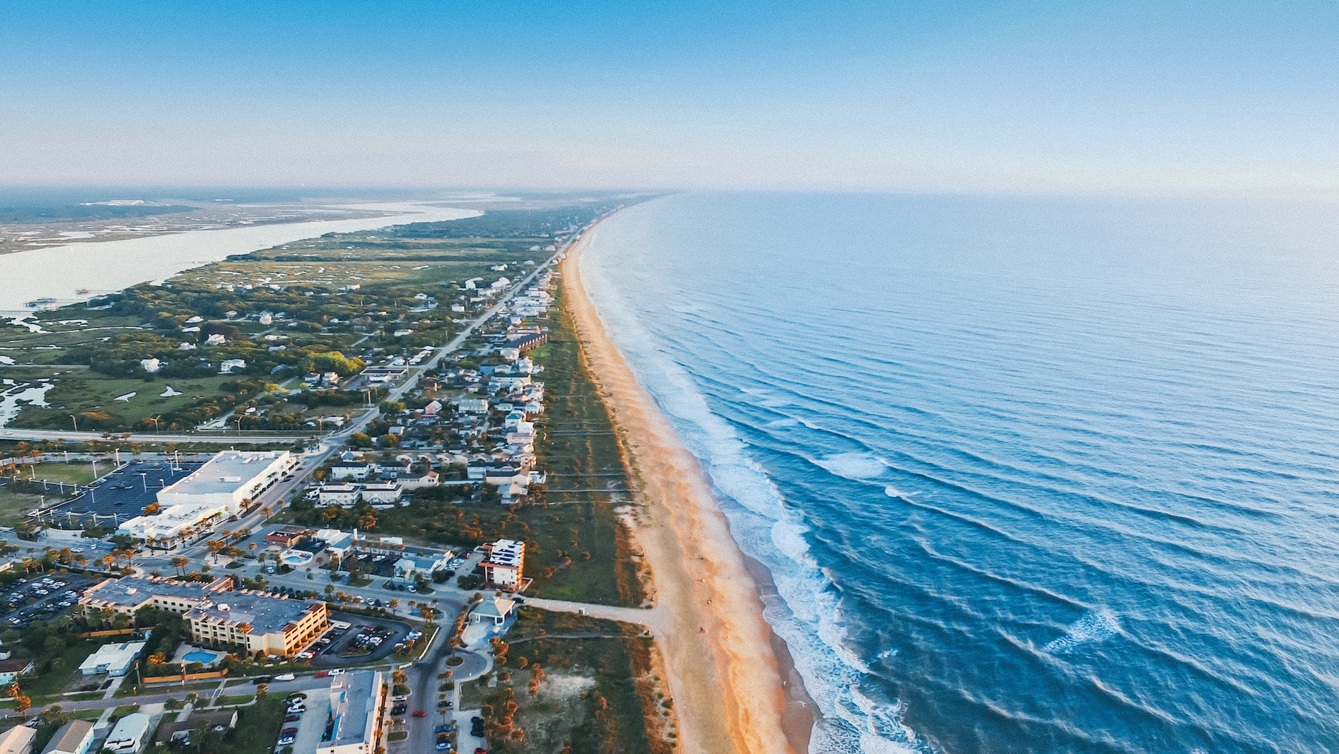 Anastasia Island in St. Augustine, Florida