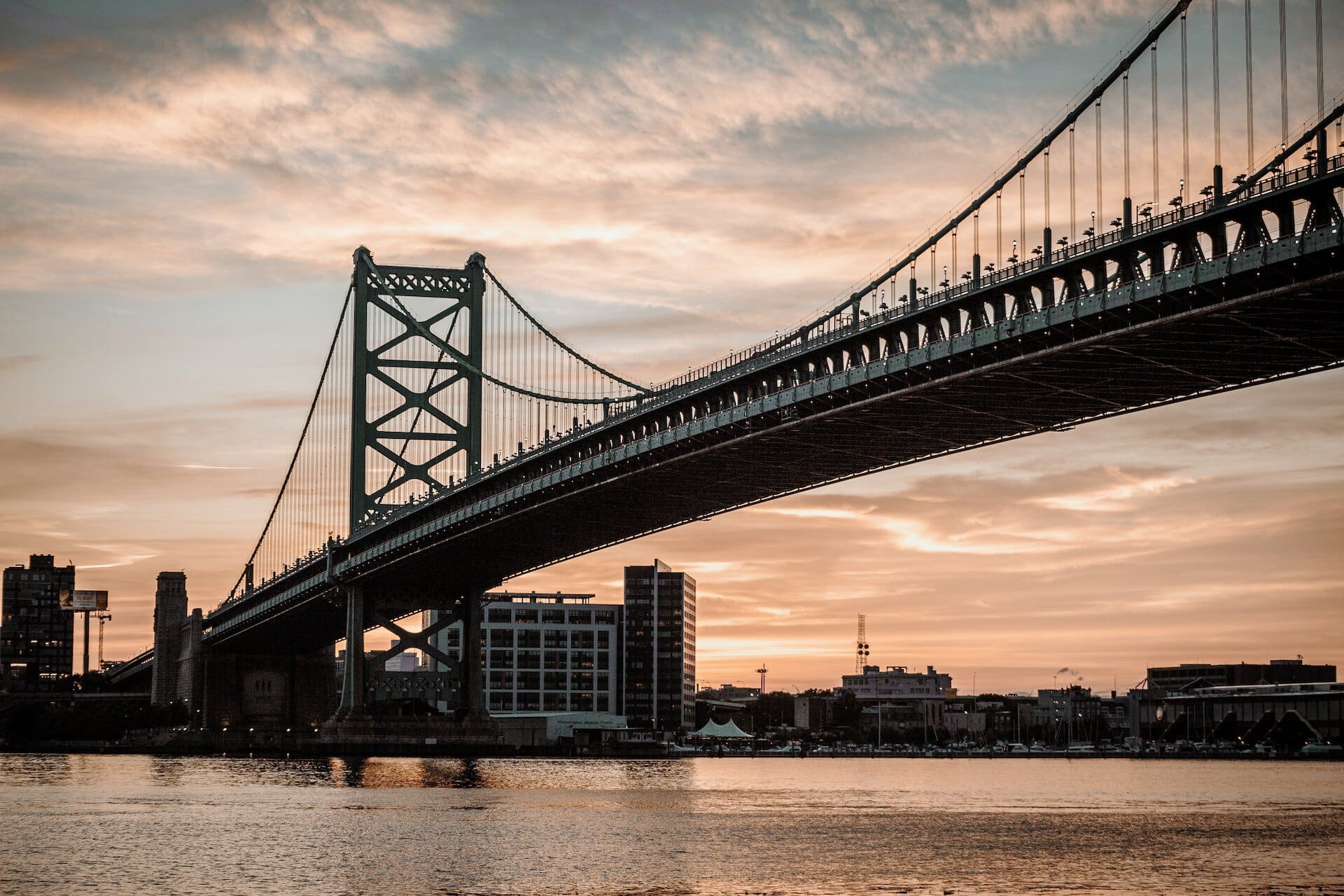Benjamin Franklin Bridge in Philadelphia
