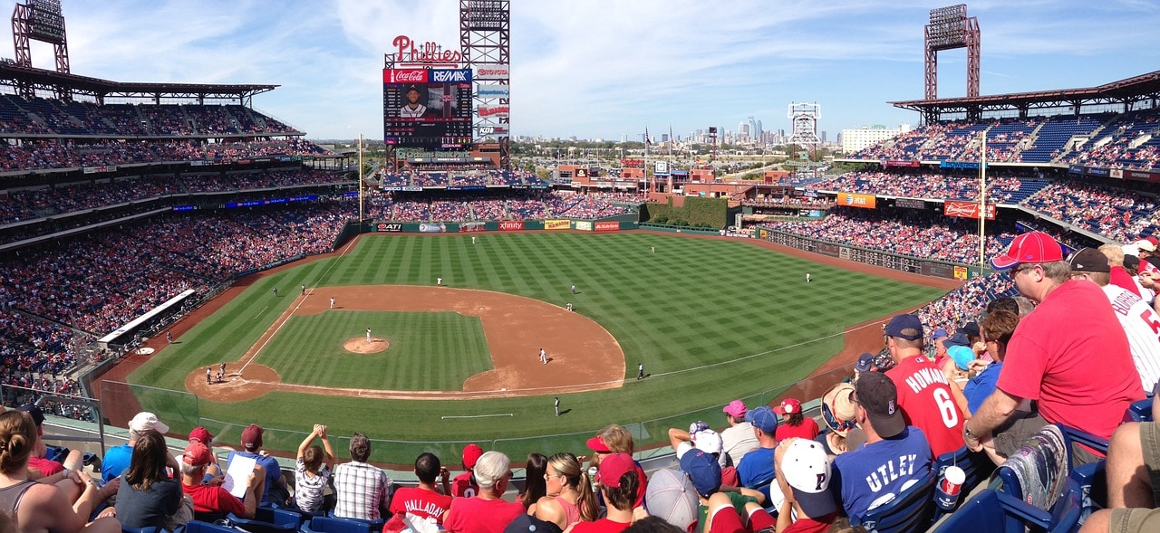 A game of the Philadelphia Phillies