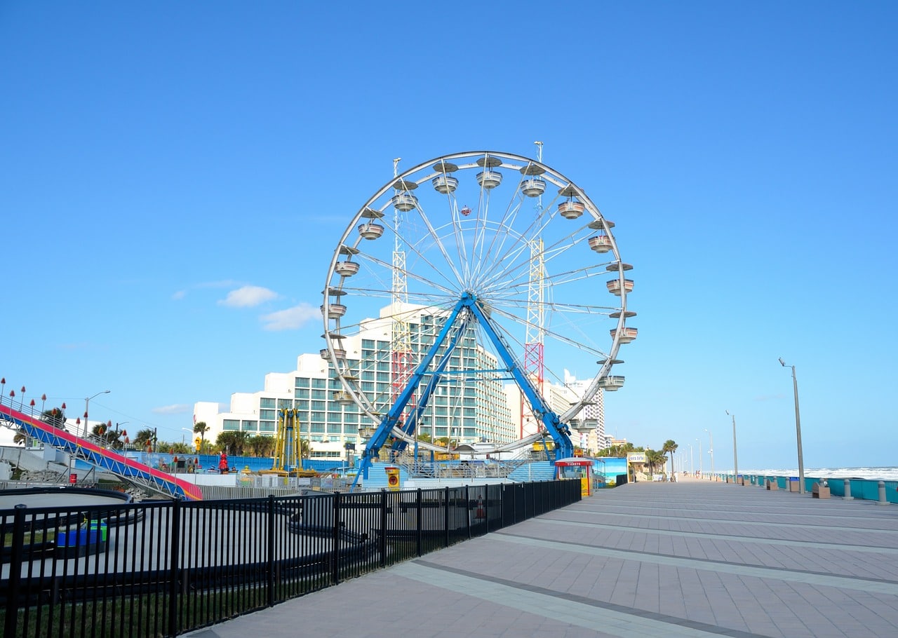Ferris wheel in Daytona Beach