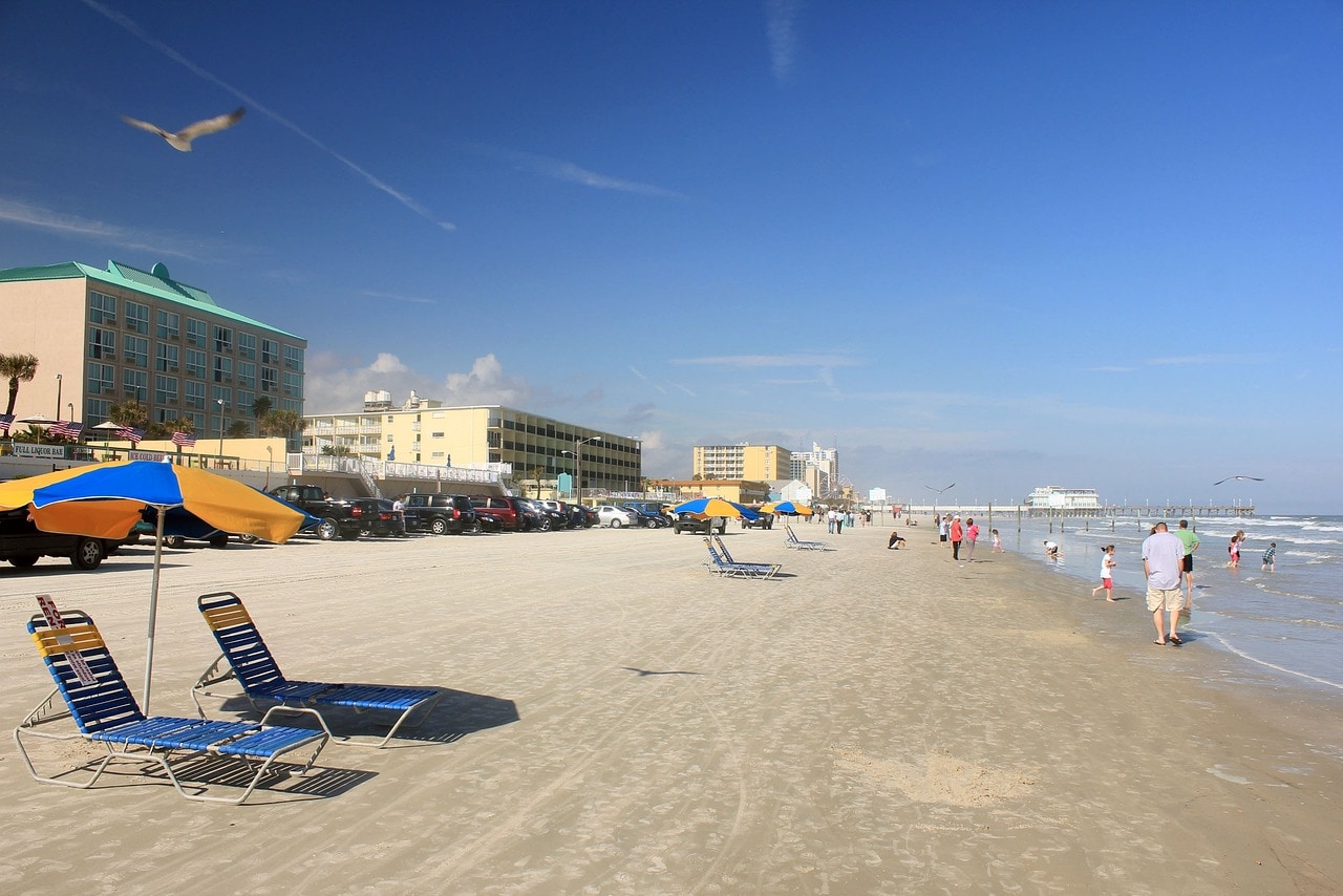 Daytona Beach shoreline