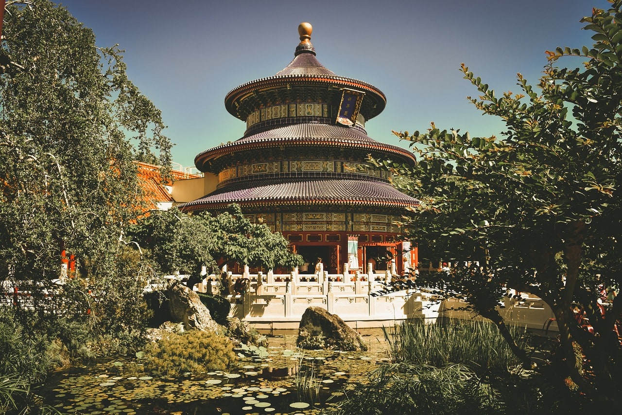 China Pavilion in Epcot Florida