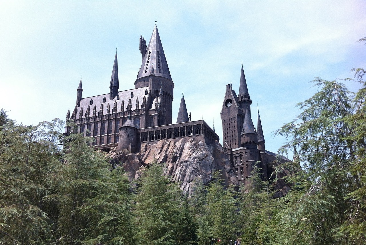 Hogwarts Castle at Universal's Islands of Adventure, Orlando, Florida