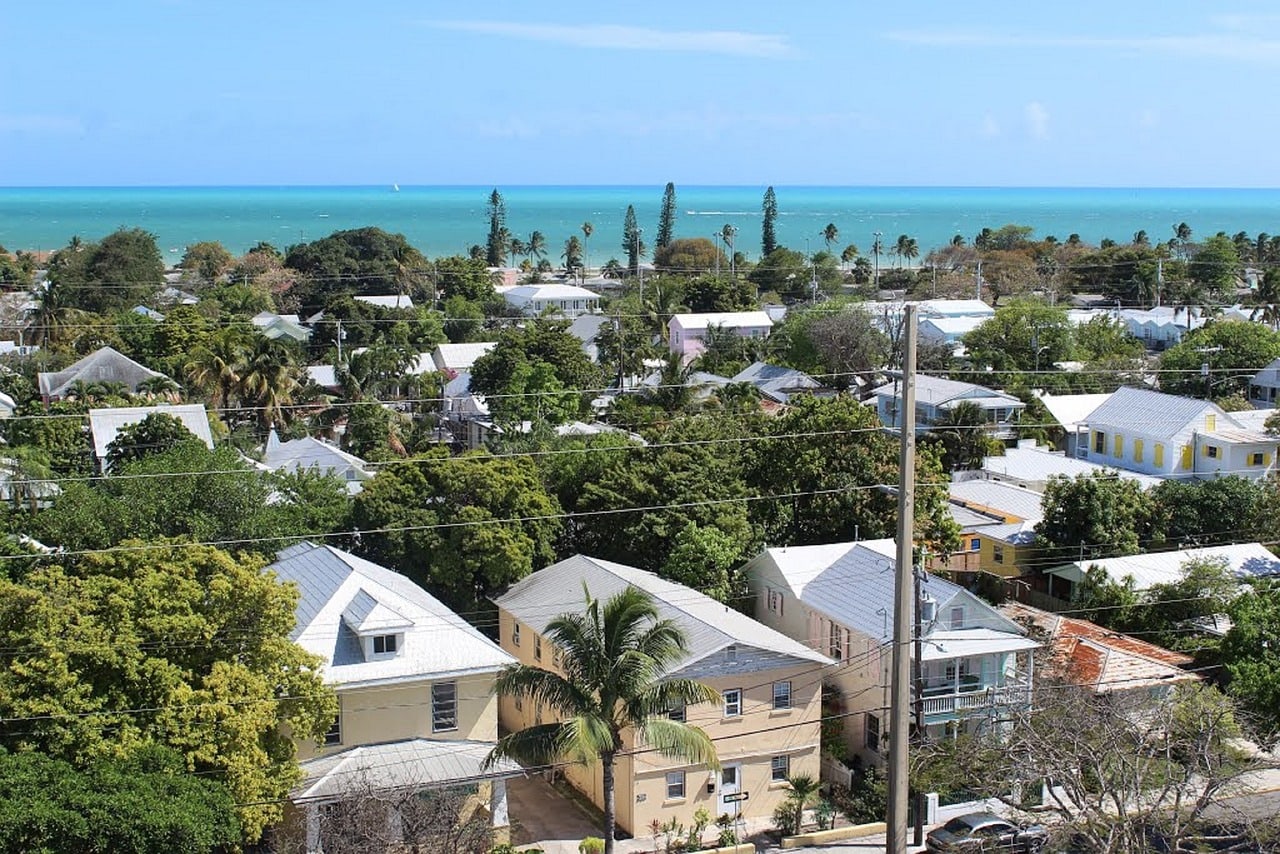 Key West at the end of the Florida Keys
